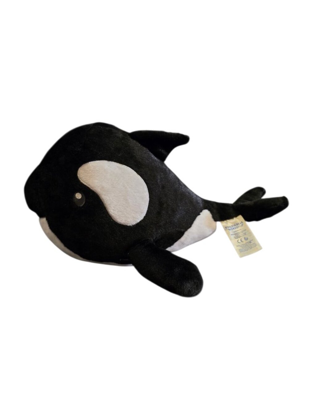 Build A Bear SeaWorld Orca Whale Plush Black White Killer Whale Stuffed Animal